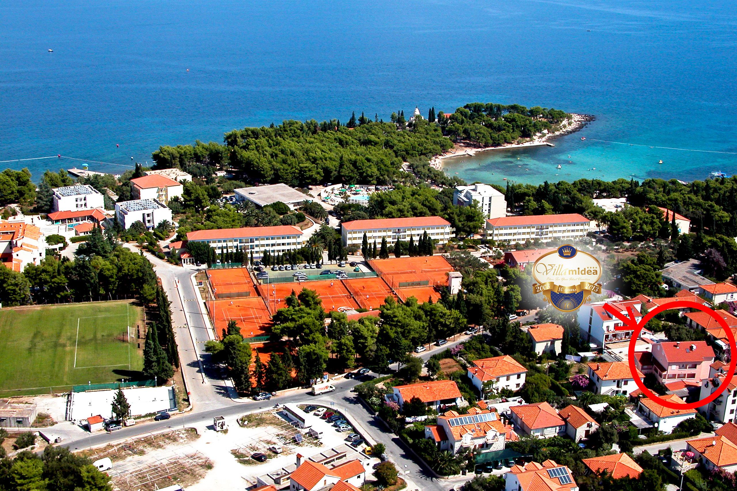 Villa Midea Supetar Exteriör bild